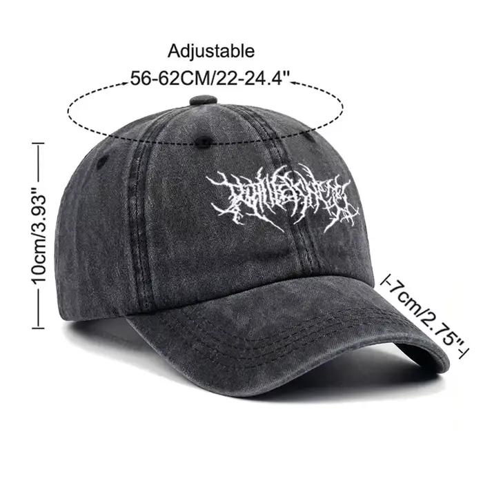 Casquette de baseball en coton lavé pour hommes et femmes