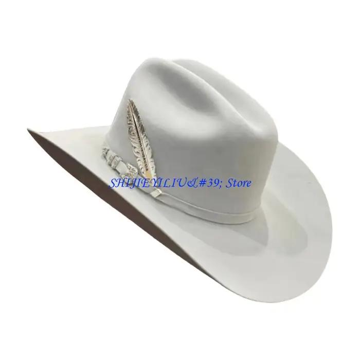 E21F – chapeau seau classique en laine unisexe