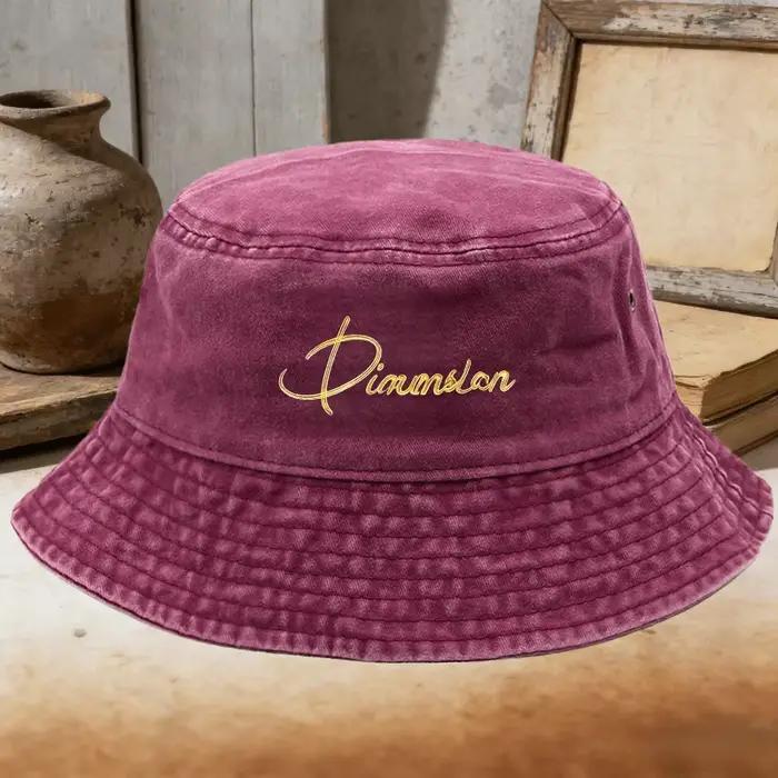 Chapeau de soleil personnalisé de style vintage tendance pour le camping et un usage à la mode
