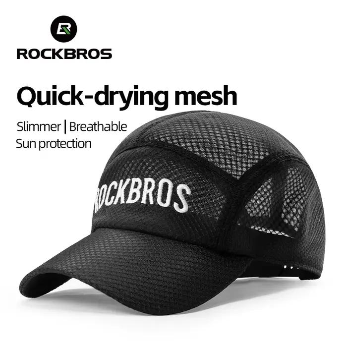 ROCKBROS casquette de cyclisme d'été légère respirante Protection UV à séchage rapide