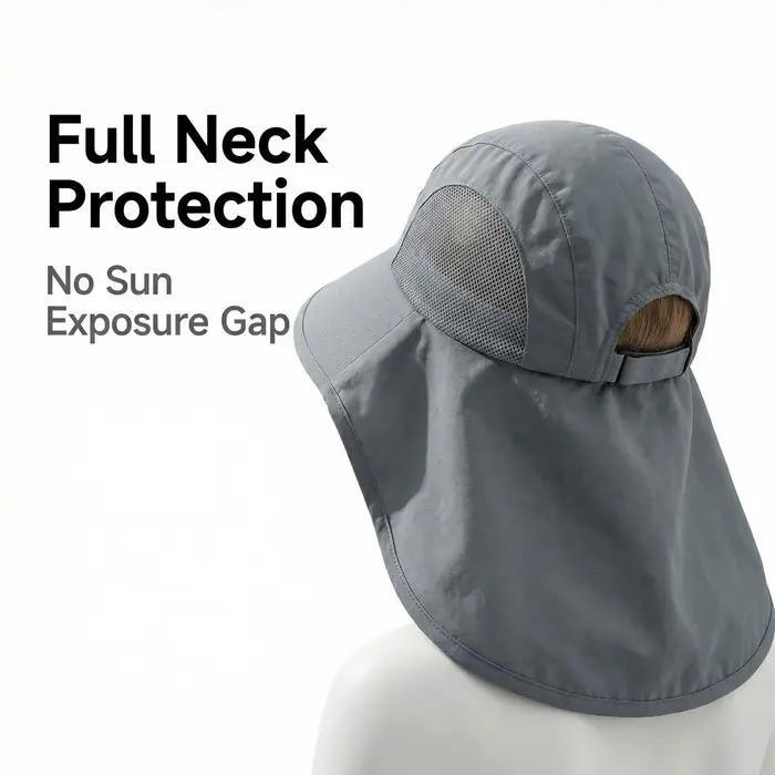 Chapeau de soleil transfrontalier pour enfants