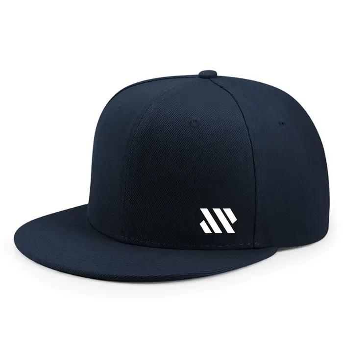 Chapeau de Baseball avec Logo blanc unisexe