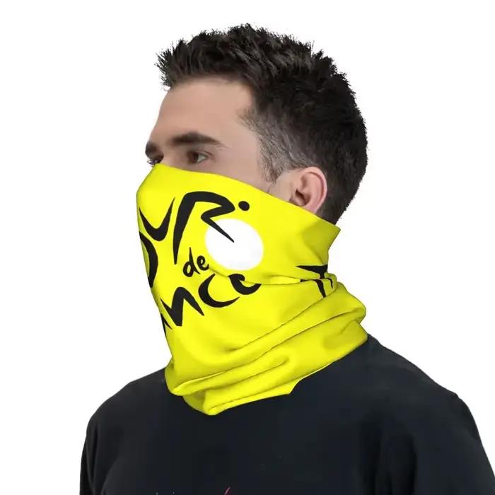 Cache-cou Bandana Tour de France TDF Personnalisé pour la Randonnée