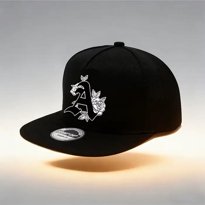 Casquette unisexe à bord plat style urbain