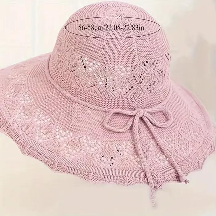 Nouveau chapeau d'été en paille version coréenne