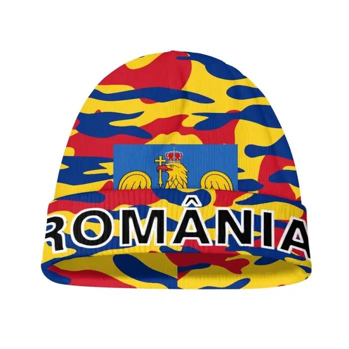 Bonnet chaud en tricot froid de la Roumanie avec nom sur mesure