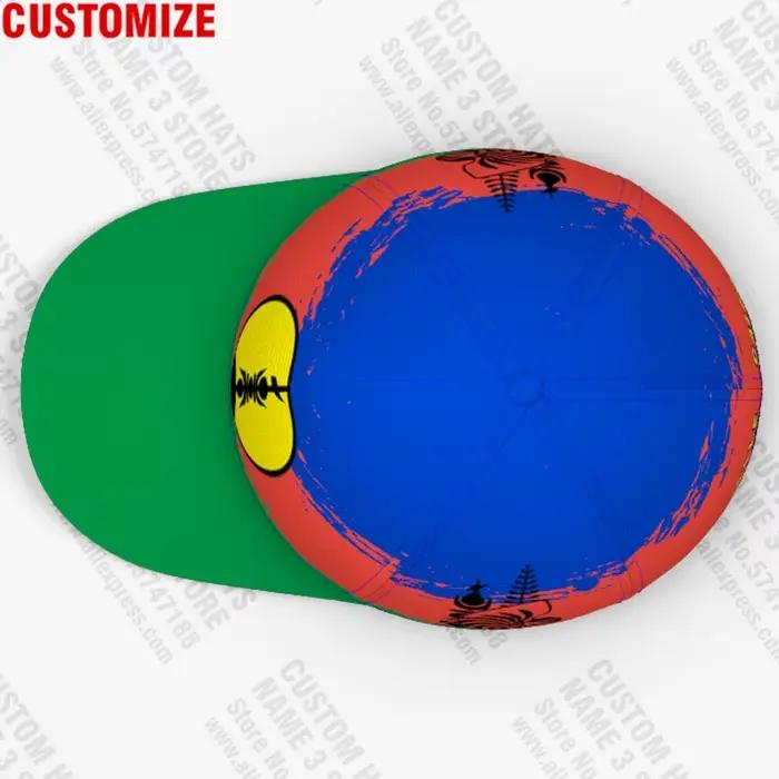 Casquette de baseball personnalisable Nouvelle-Calédonie sport et voyage occasionnels style unique protection solaire ajustement réglable