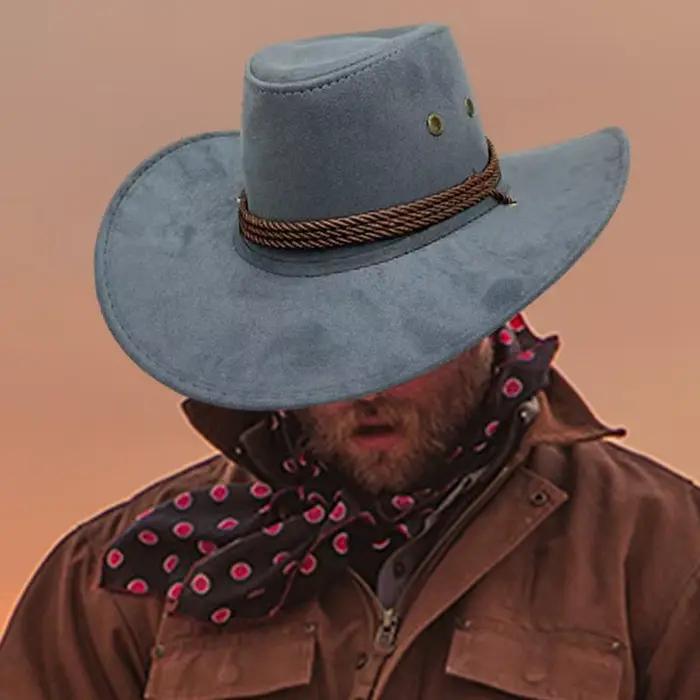 Chapeau de Cowboy Western Vintage pour Homme