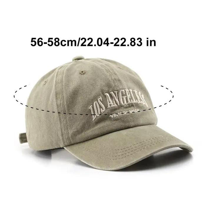 Casquette de baseball en coton pour hommes et femmes