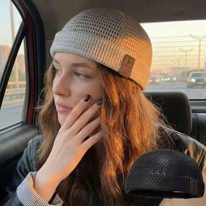 Casquette de cyclisme d'extérieur d'été en maille respirante