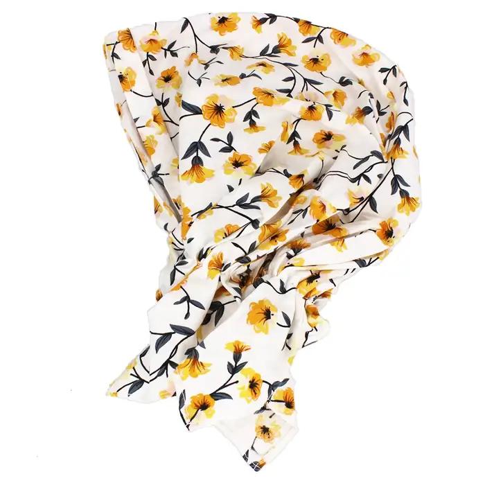 Chemo Skullies Beanie fille Bandanas floraux femmes mode Turban tête enveloppement pour perte de cheveux casquette chapeaux dame Rural femme HT223