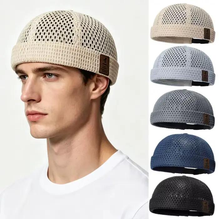 Casquette de cyclisme d'extérieur d'été en maille respirante