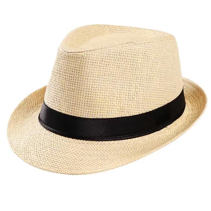 Chapeau de paille d'été pour femmes