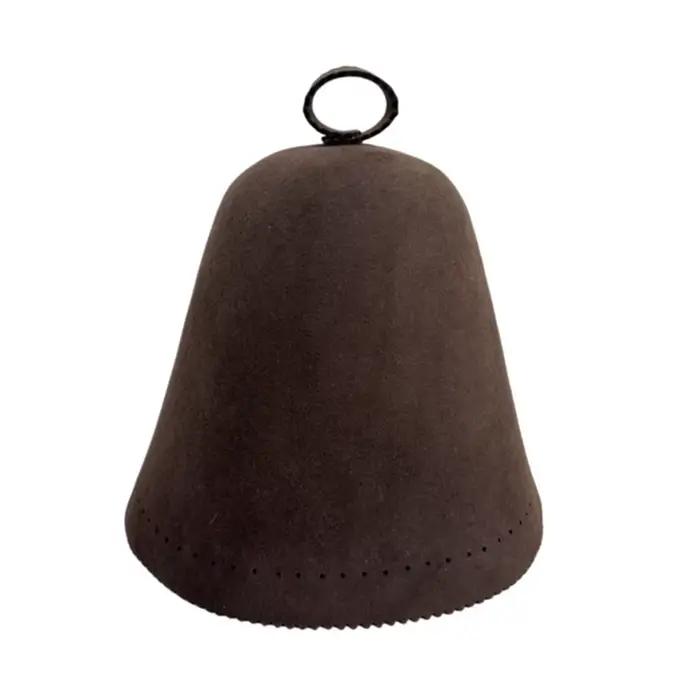 Chapeau de Sauna en Laine Mérinos Mince et Doux pour Détente en Sauna et Bain Occasions Spéciales Élégant et Écologique