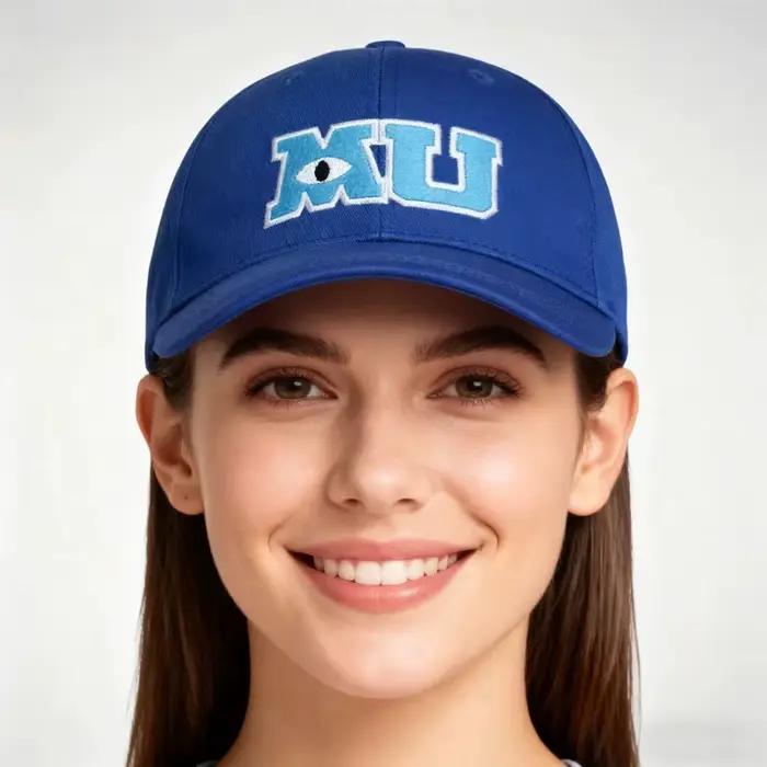 Casquette de Baseball Mike Wazowski Université des Monstres Casquette à Rabat Coton Réglable Style Fantaisie Occasions Spéciales Homme Femme