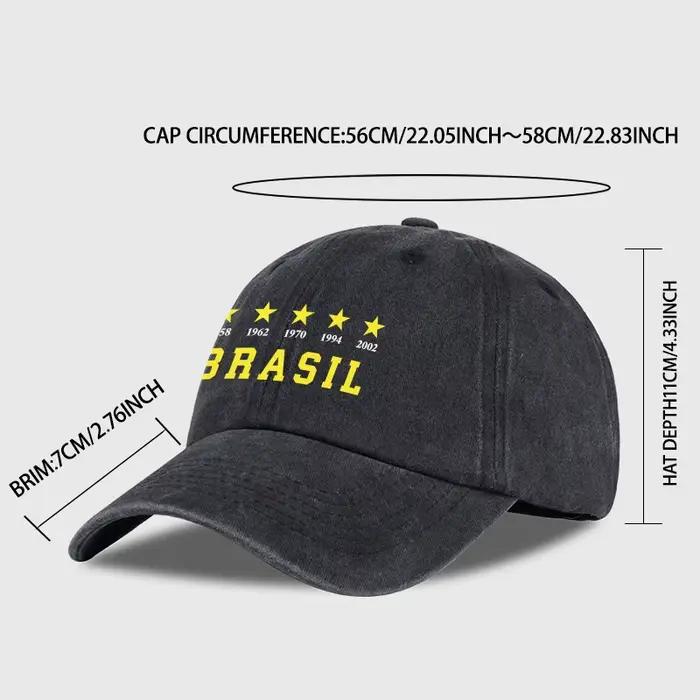 Casquette de baseball réglable unisexe style Dad Hat