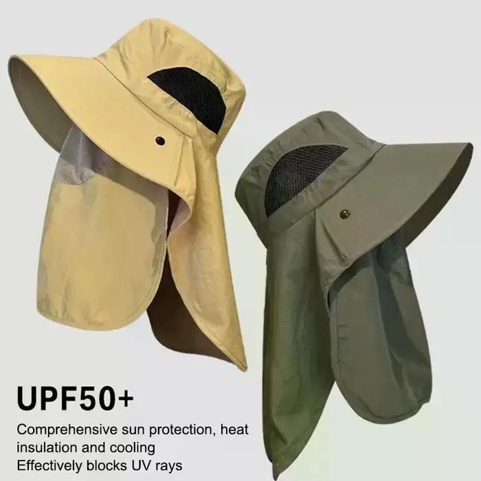 Chapeau de randonnée à large bord avec protection UV pour homme et femme, séchage rapide, tendance et polyvalent pour activités extérieures et voyages