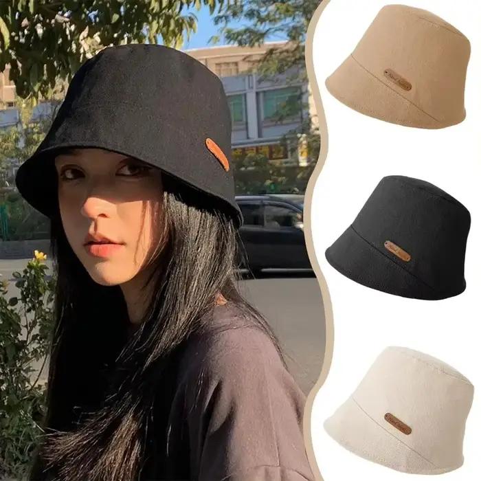 Chapeau de pêcheur pliable pour femme