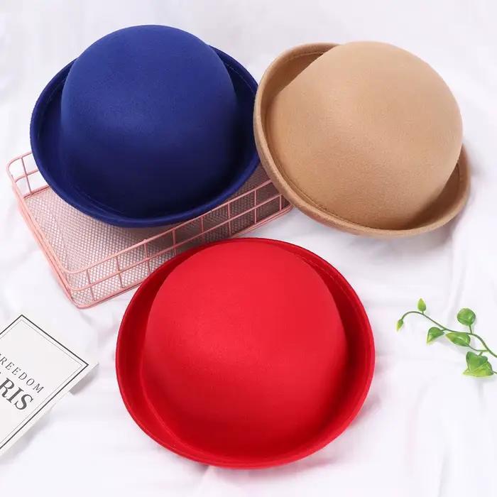 Chapeau Fedoras rétro pour femmes