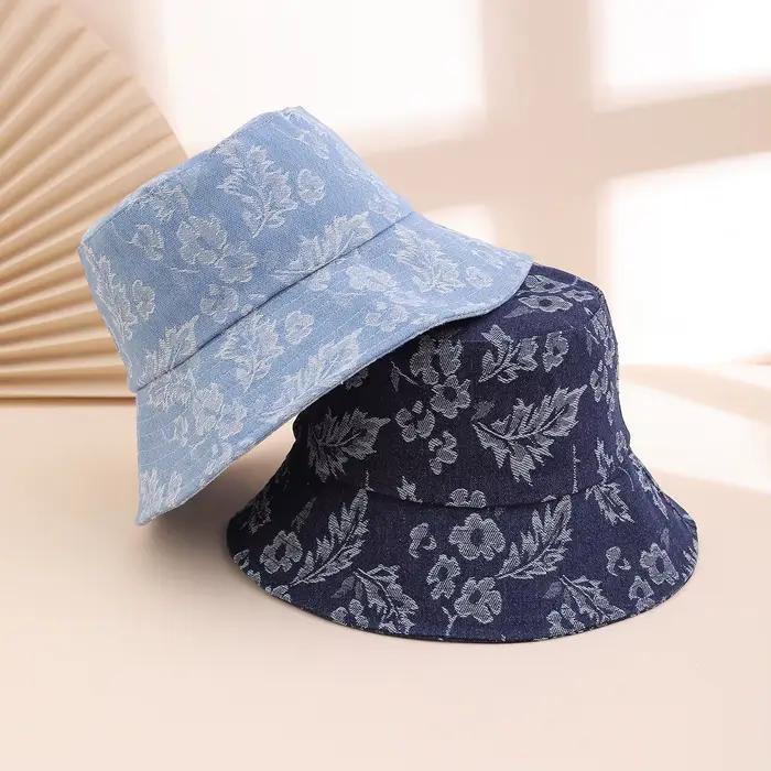 Casquette à visière en jacquard lavé à l'eau de style coréen