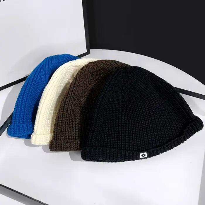 Chapeau tricoté doux coupe-vent épaissi automne hiver