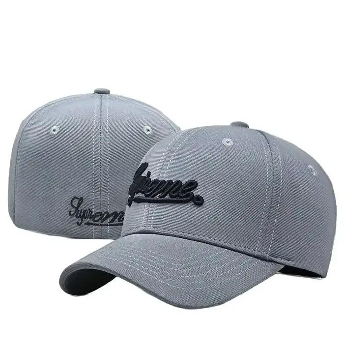 Casquettes de baseball fermées au dos pour hommes et femmes