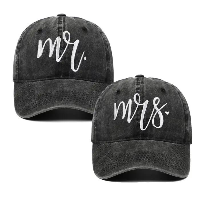 Chapeau brodé maman papa cadeaux pour Couples Parents casquettes de Baseball réglables cadeau