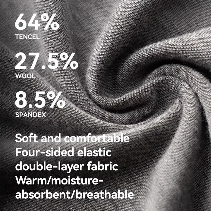 Chapeau chaud en laine double face rockbros pour cyclisme élastique doux et confortable plein air équitation ski