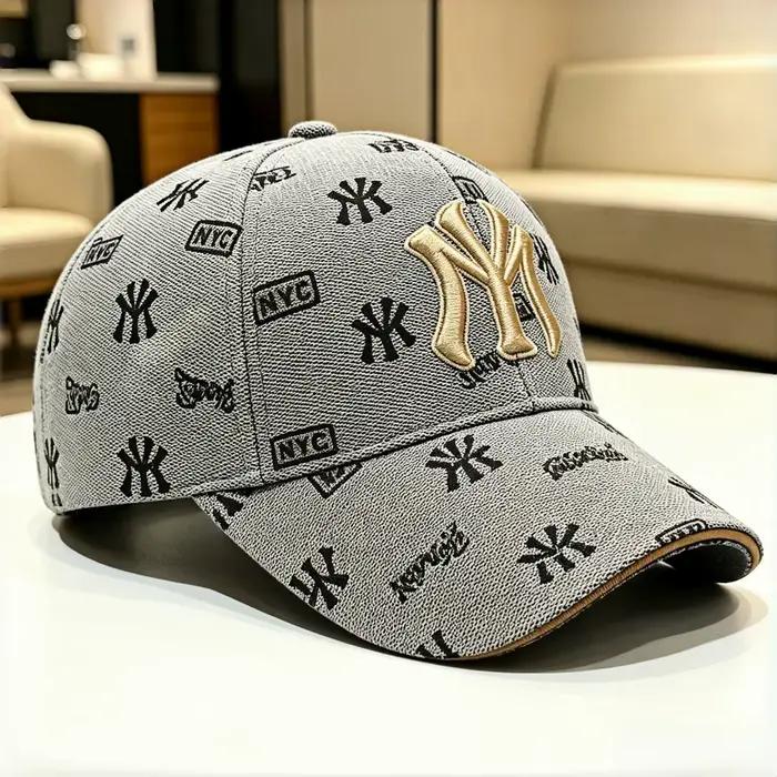 Casquette de baseball classique brodée jacquard tendance - Convient aux hommes et aux femmes