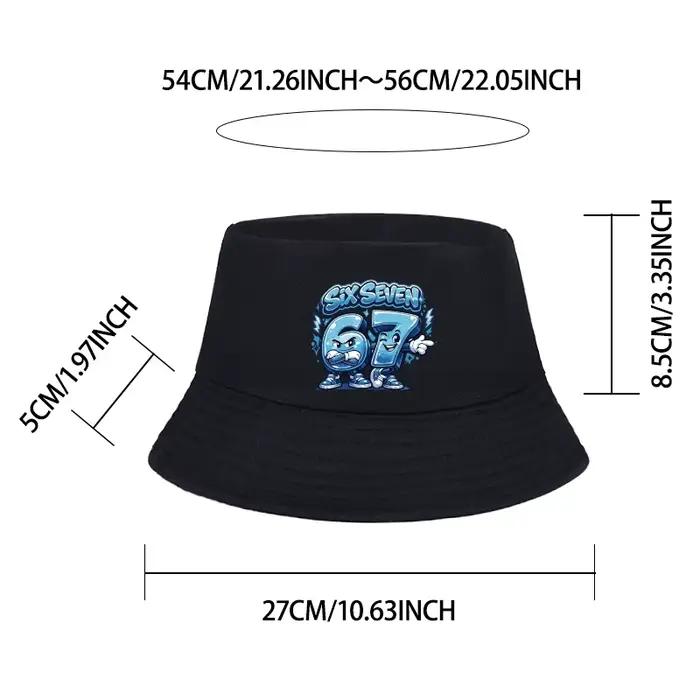 Chapeau de pêcheur à motif de dessin animé SIX SEVEN