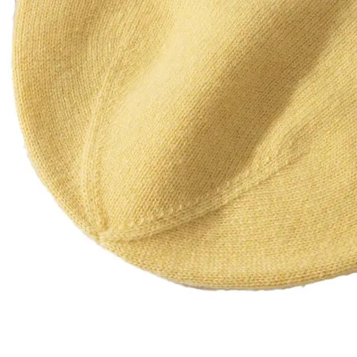 Bonnets en laine mérinos unisexe