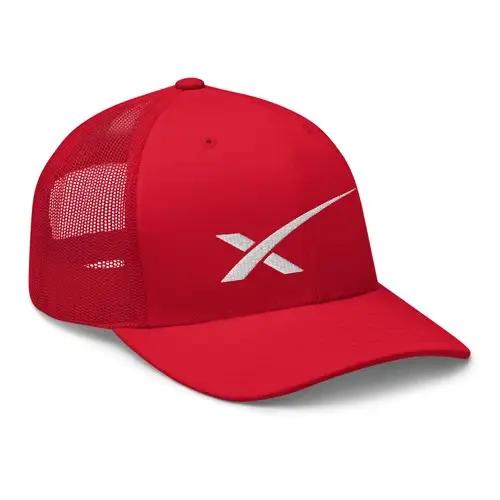 Casquette SpaceX, Casquette Starlink, Casquette Snapback Trucker SpaceX