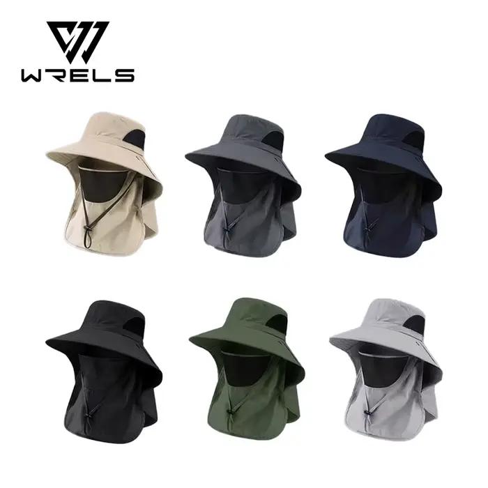 Chapeaux de soleil d'été Protection UV casquette de pêche de chasse en plein air pour hommes femmes randonnée Camping