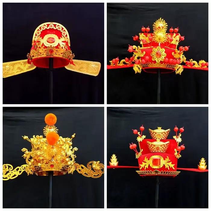 Chapeau de Cosplay de la richesse du nouvel an pour adultes