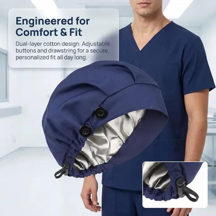 Bonnet Chimio Créatif Bouffant à Haute Élasticité
