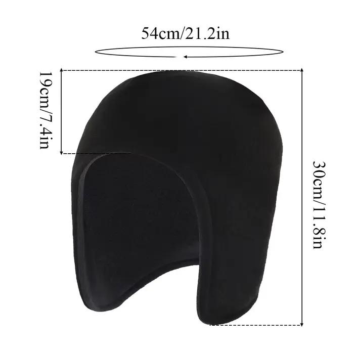 Chapeau de cyclisme d'hiver coupe-vent chaud casquette polaire avec Protection des oreilles hommes femmes Sports de plein air randonnée équitation casquettes thermiques