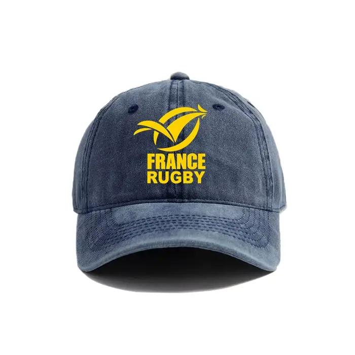 France Rugby casquette de Baseball en détresse chapeaux