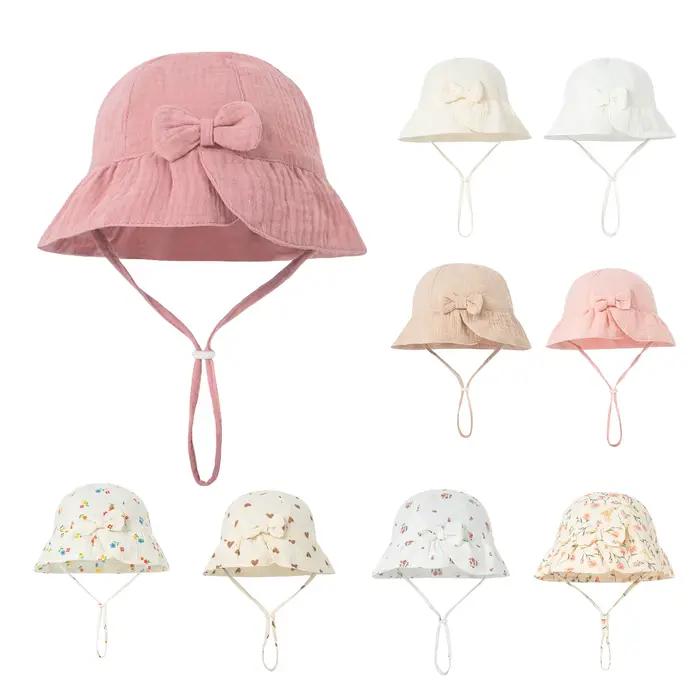 Chapeau de pêcheur pour bébé en coton 100% pur | Nouveau