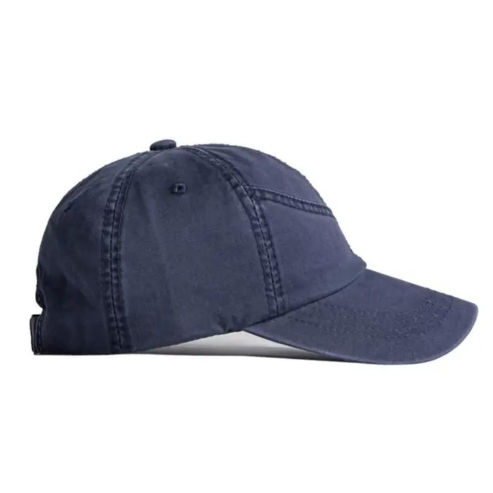 Casquette de baseball vintage FS vert armée avec lettres