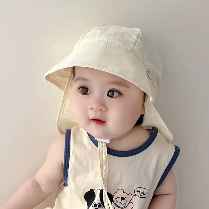 Chapeau de soleil à séchage rapide pour bébé