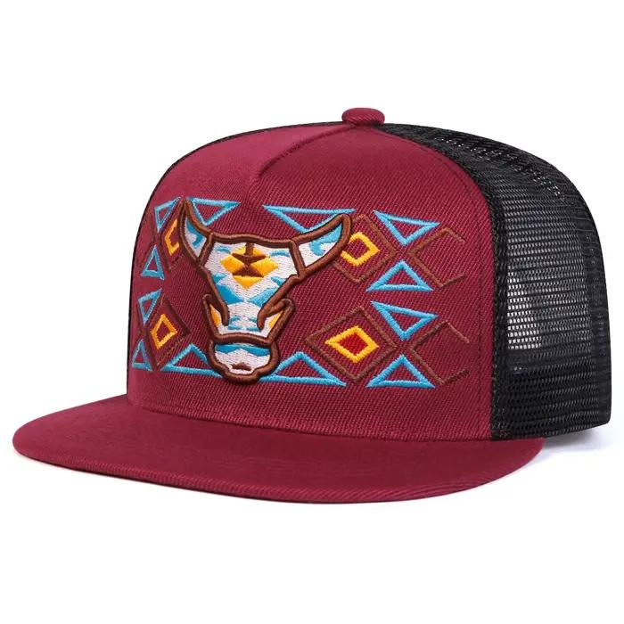 Casquette de baseball unisexe tête de bœuf style hip-hop protection solaire printemps été activités plein air sport décontractée