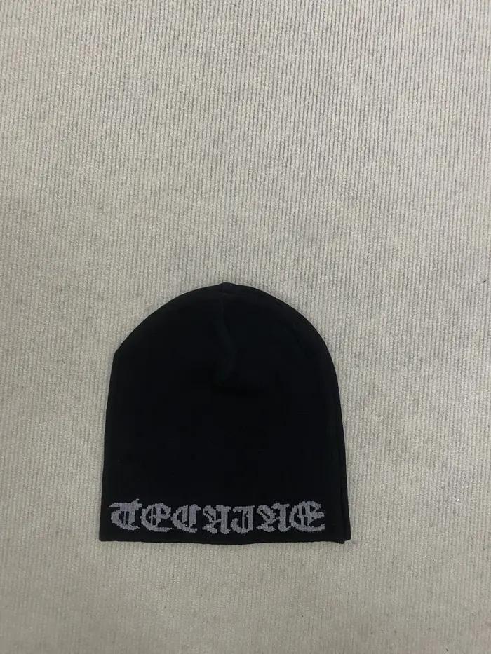 Chapeau tricoté en Jacquard avec Alphabet Hip Hop de rue américaine
