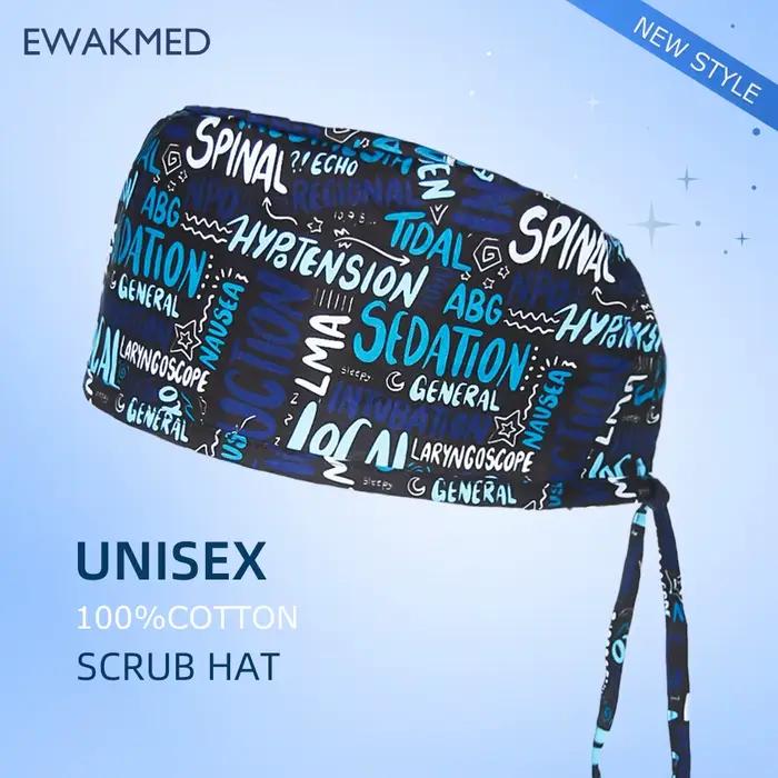 Casquette de dentiste d'hôpital en coton