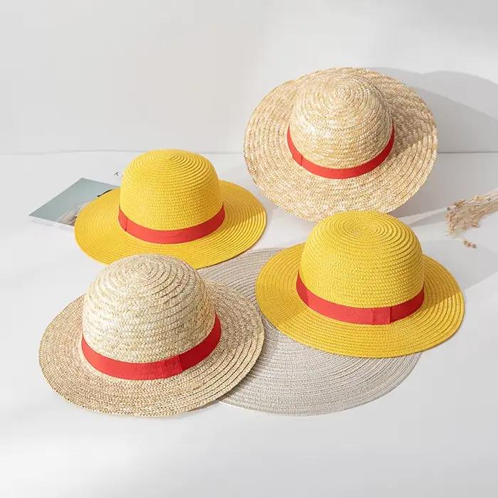 Chapeau de paille Luffy pour femme