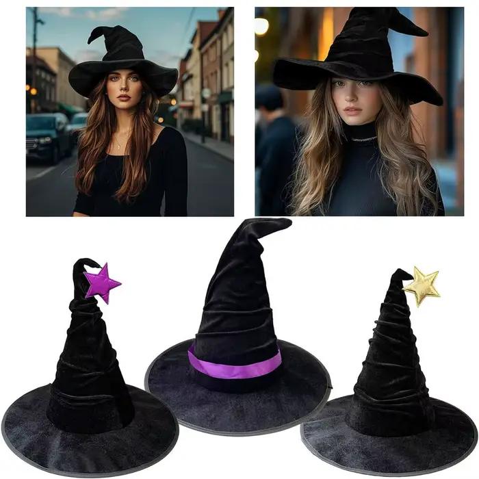 Chapeau de sorcière Vintage pour femmes