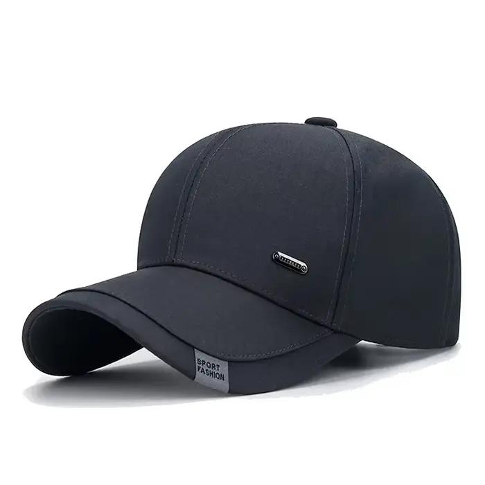 Casquette de baseball en coton pour hommes d'âge moyen