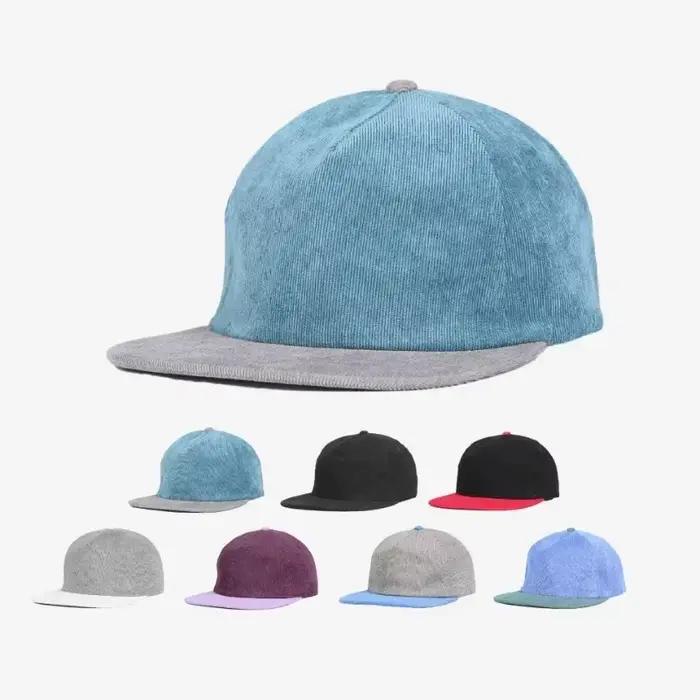 Casquettes de baseball coréennes à bords plats pour hommes et femmes