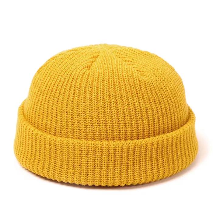 Bonnet sans bord rétro pour hommes et femmes
