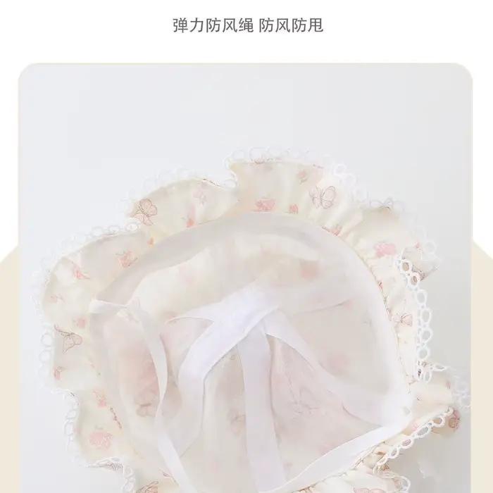 Chapeau de pêcheur fleuri pour bébés filles protection solaire automne été confortable élégant pour activités extérieures