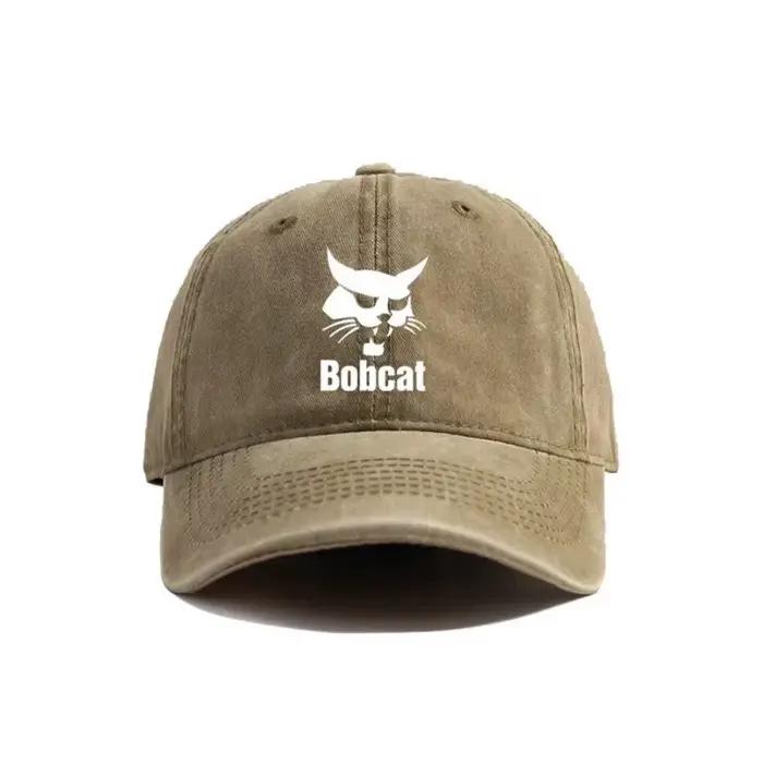 2025 Bobcat casquettes de Baseball chapeaux en détresse casquette hommes femmes rétro en plein air été réglable